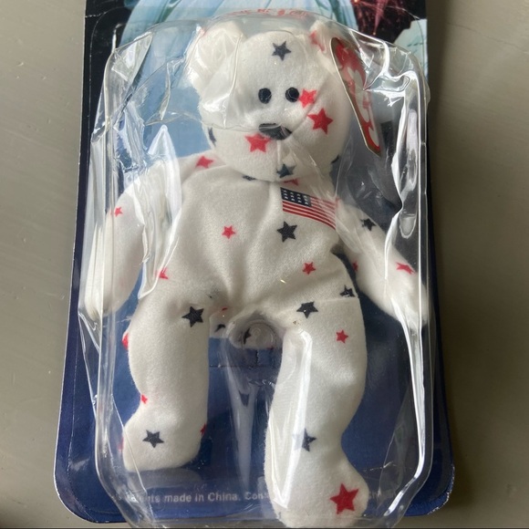 Ty Beanie Babies Glory the Bear Plush Toy Brand New Unopened - Picture 2 of 6